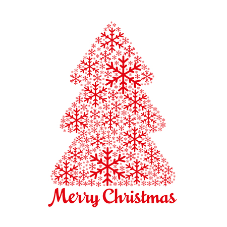 Merry Christmas card. Vector Illustrationのイラスト素材