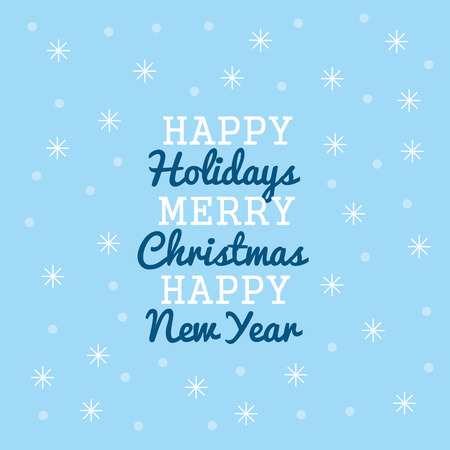 Merry Christmas card. Vector Illustrationのイラスト素材