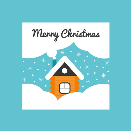Merry Christmas card Illustrationのイラスト素材