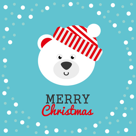 Merry Christmas card Illustrationのイラスト素材