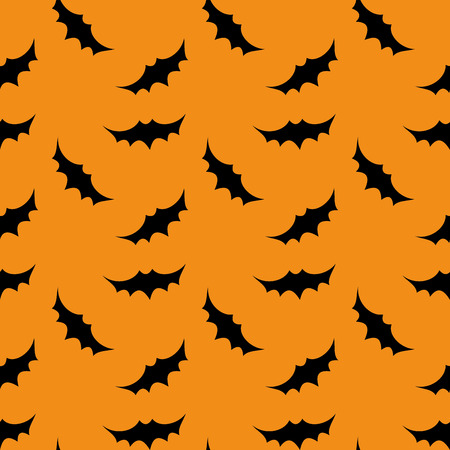cute halloween seamless pattern. vector illustration