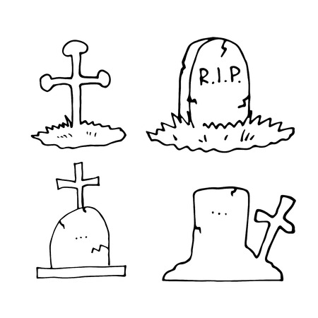 Halloween card. Vector illustrationのイラスト素材