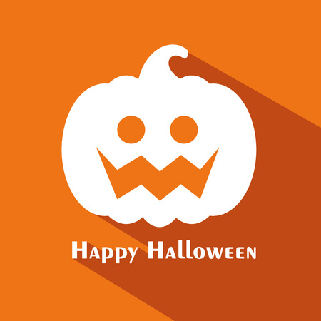 Halloween card. Vector illustrationのイラスト素材