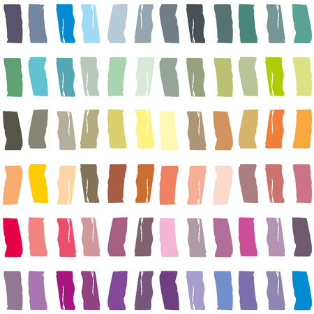 Striped vest. Pencil stripes. Grunge brushes. Textureのイラスト素材