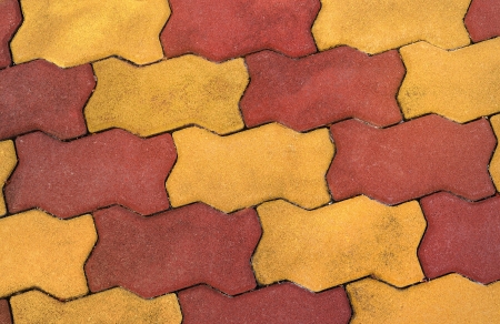 Brick road backgroundの写真素材