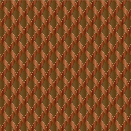 Seamless two tone pattern brown backgroundのイラスト素材