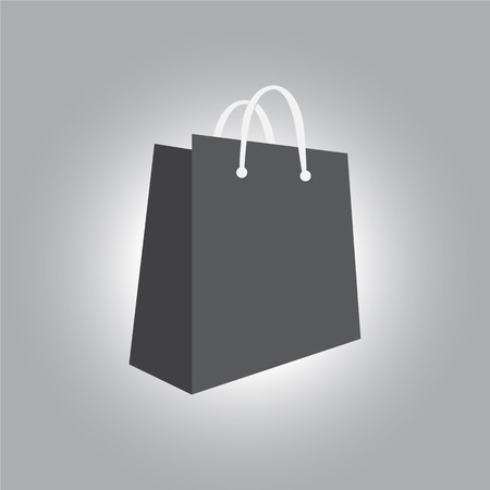 Shopping bag icon vector illustrationのイラスト素材