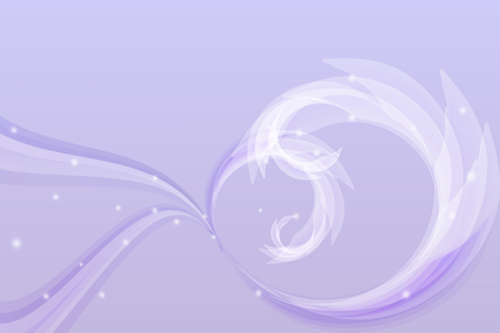 Purple abstract lines and wave backgroundのイラスト素材