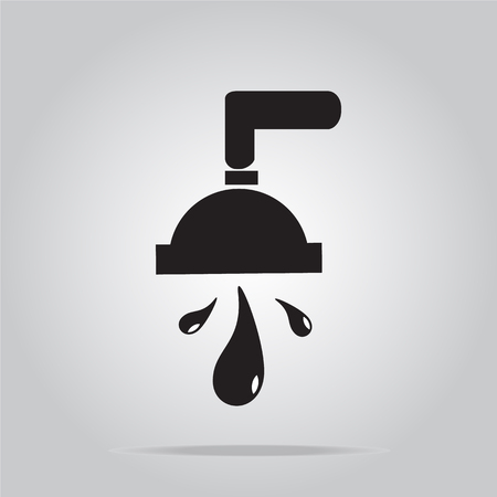 Shower icon sign vector illustrationのイラスト素材