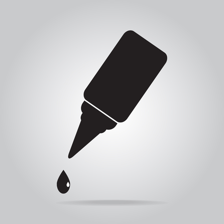 Dropper icon, medical sign iconのイラスト素材