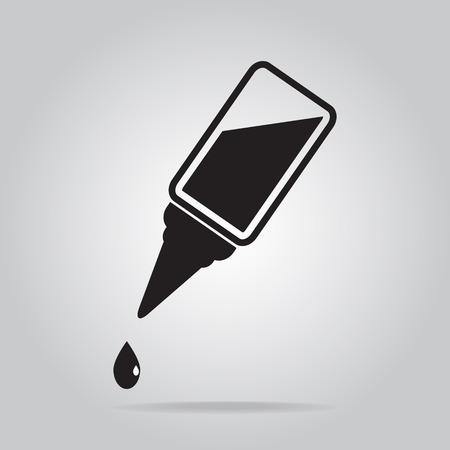 Dropper icon, medical sign icon&#xA;のイラスト素材