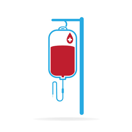 Blood Bag Icon,  medical signのイラスト素材
