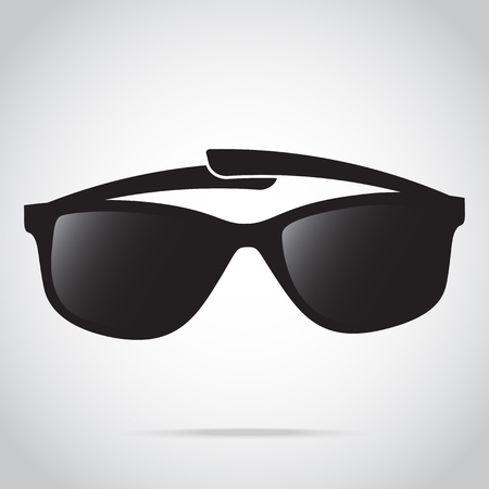 Sunglasses icon, eye care conceptのイラスト素材