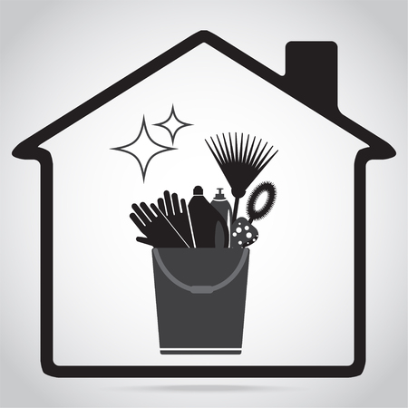 Cleaning icon image illustrationのイラスト素材