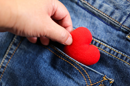 Hands holding red heart, health care, donate and family insurance concept,world heart day, world...
