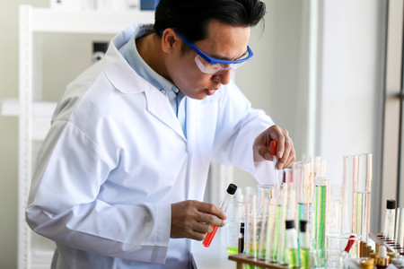 Set of Chemical tube development and pharmacy in laboratory,biochemistry and research technology...