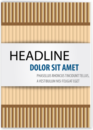 book cover presentationのイラスト素材