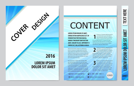 Cover book presentation designのイラスト素材