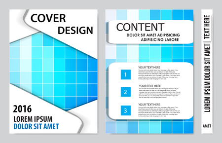 Cover book presentation designのイラスト素材