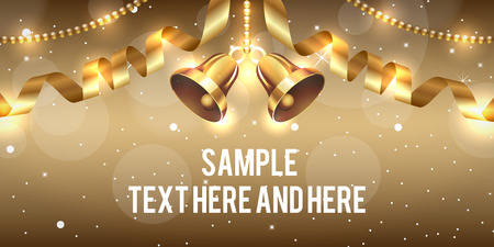 creative banner design Christmas party and new year eventのイラスト素材