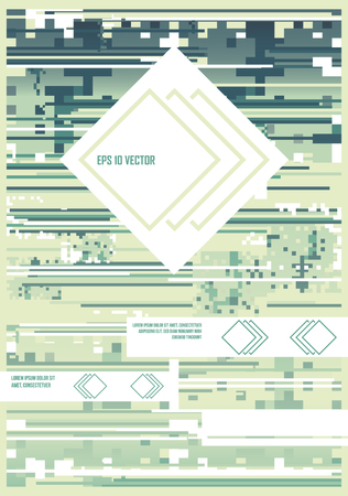 Abstract cover style used for poster, brochure, magazine, card, book, flyer, banner, anniversary Trendy corporate style.のイラスト素材