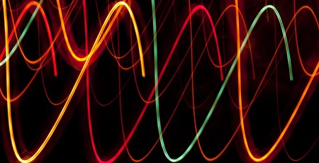 Abstract Lightsの写真素材