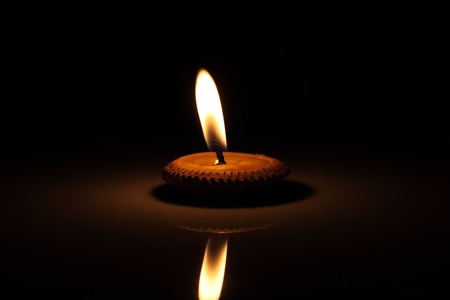 Candle Lightの写真素材