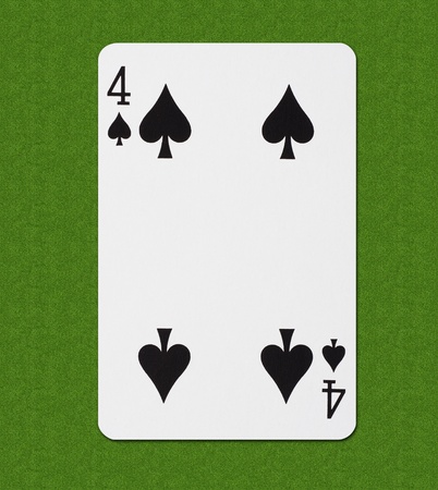 Play Card Spadeの写真素材