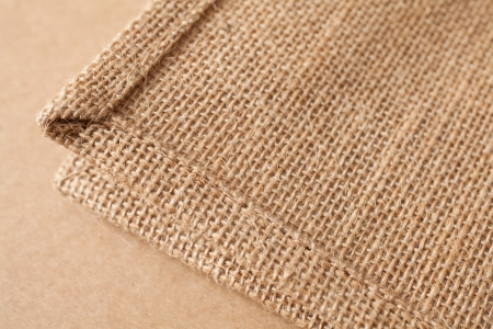 Rough fabric bagの写真素材