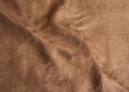 Wrinkle surface of brown Velvetの写真素材