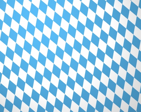 Blue background with white diamond patternの写真素材