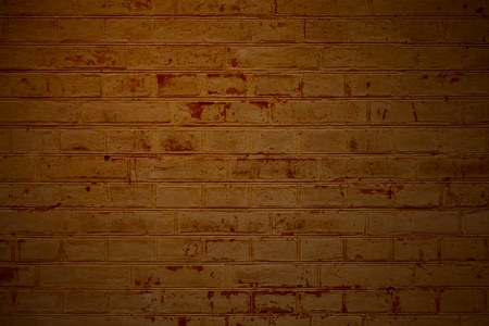 Brown brick wallの写真素材