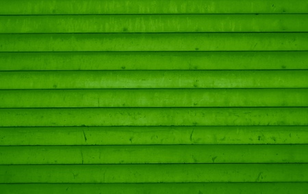 Background with many green wooden natural planksの写真素材