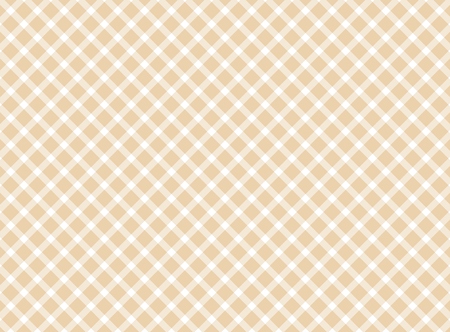 Traditional tablecloth pattern diagonal - Brown Whiteの写真素材