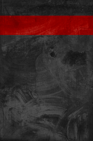 Dirty dark grunge backgrounds with red stripeの写真素材