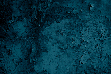 Very old weathered dark blue textureの写真素材