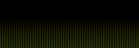 Vertical green stripes with color transition on blac background