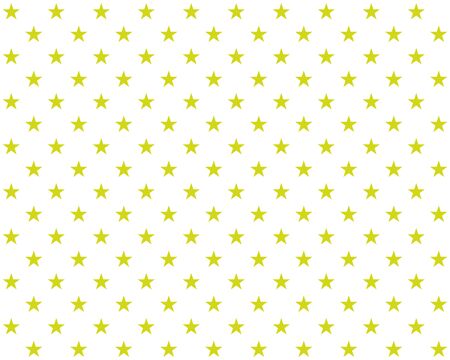 Christmas texture: Seamless golden or yellow stars on white backgroundの写真素材