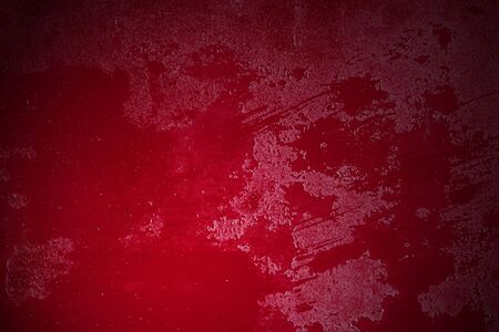 Dirty grunge wall texture with red color