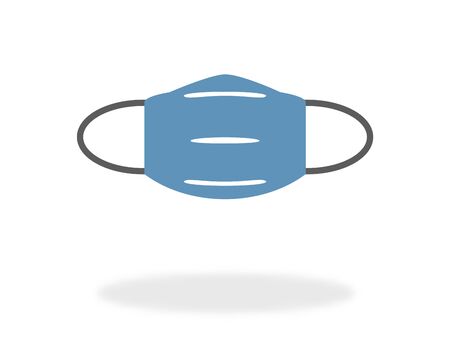 Blue Maske for coronavirus protectionの写真素材