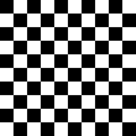 Simple black and white checkered seamless background
