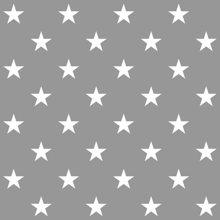 Seamless grey background texture with stars for christmasの写真素材