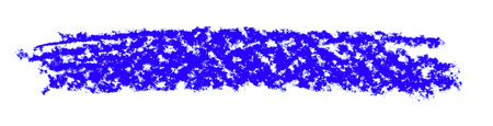 Chalk banner with blue color: Abstract drawingの写真素材