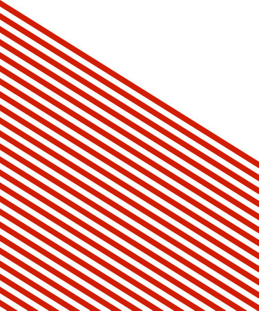Diagonal striped background red and white with copy spaceの写真素材