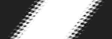 Diagonal gradient dots texture with black and white colorの写真素材