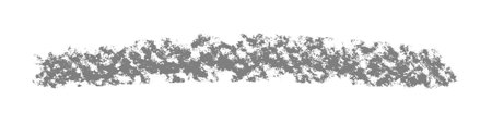 Chalk grunge banner with grey color - Underline or cross out templateの写真素材