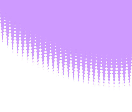 Dotted gradient background template with curve - purple colorの写真素材