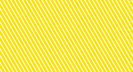 Striped background pattern yellow and white with diagonal stripesの写真素材