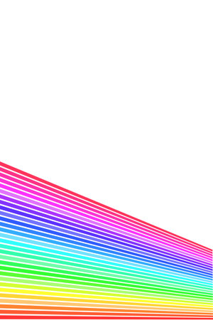 Rainbow stripes background with copy spaceの写真素材