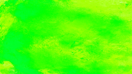Painted watercolor texture with green colorの写真素材